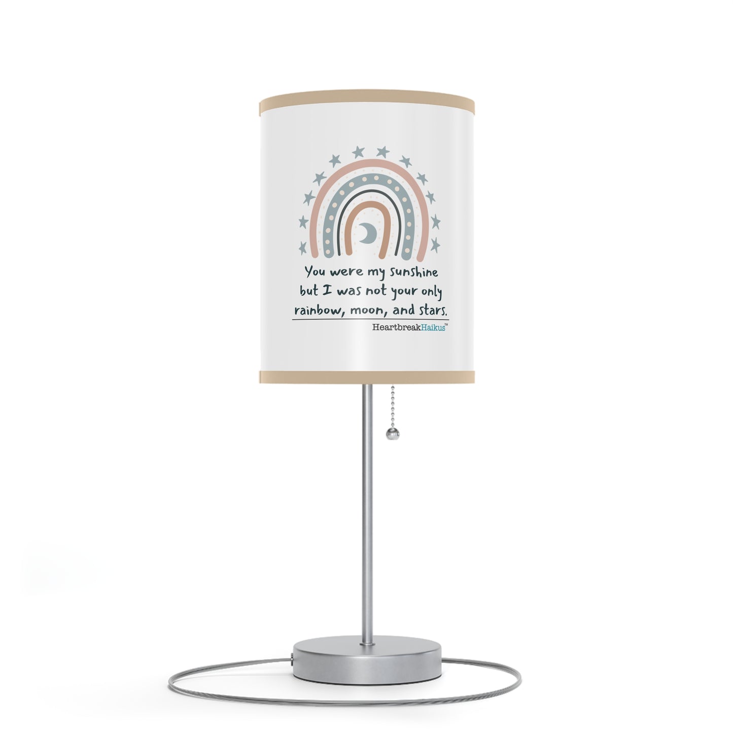 You Were My Sunshine Haiku - Modern Table Lamp (Summer 2025 Collection)