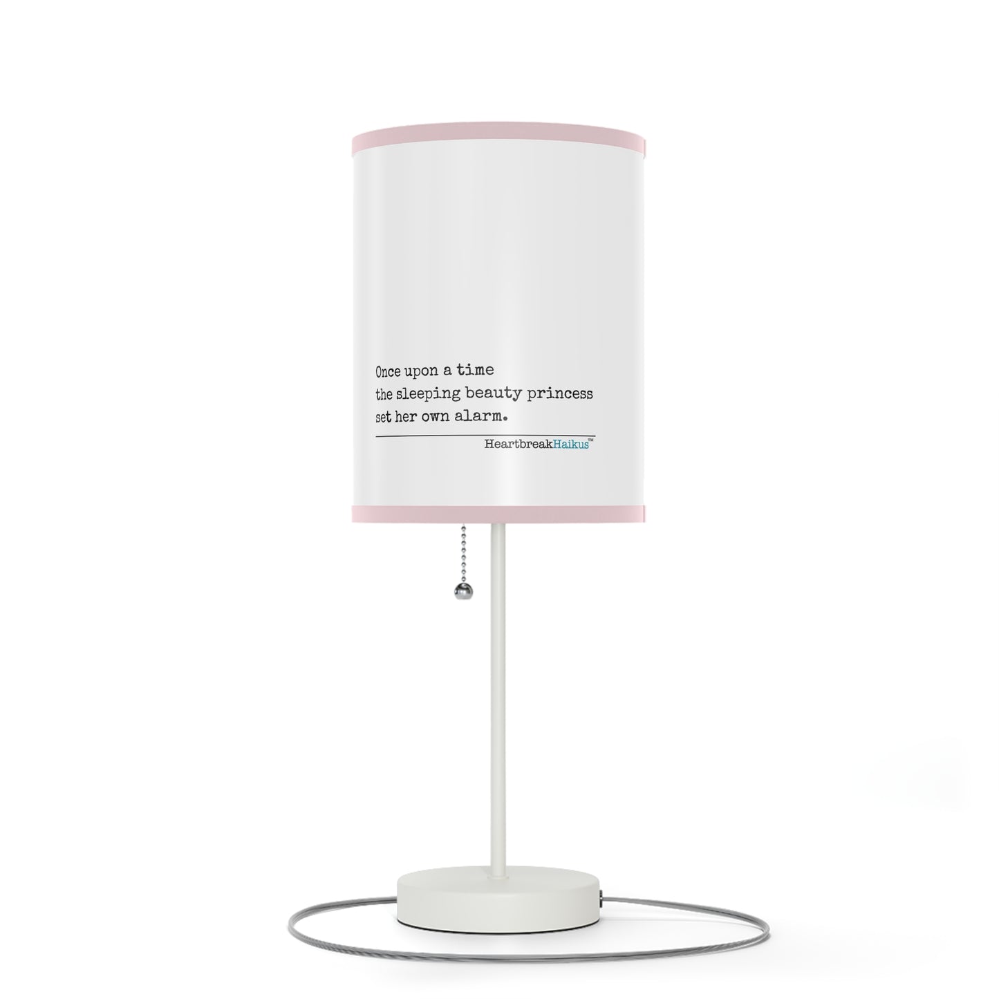 Sleeping Beauty's Alarm Haiku - Modern Table Lamp