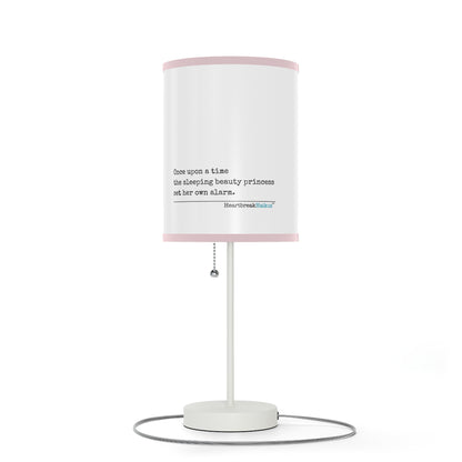 Sleeping Beauty's Alarm Haiku - Modern Table Lamp