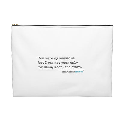 You Were My Sunshine Haiku - Accessory Pouch (Summer 2025 collection)