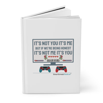 It's not you/me Hardcover Journal - Gamer Edition (Dual-Design, Matte Finish)