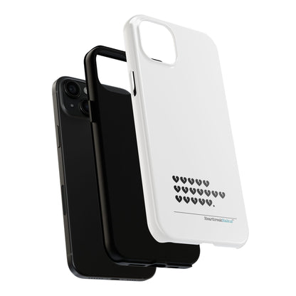 Hieroglyph Heartbreak Haiku Tough Phone Cases (white)