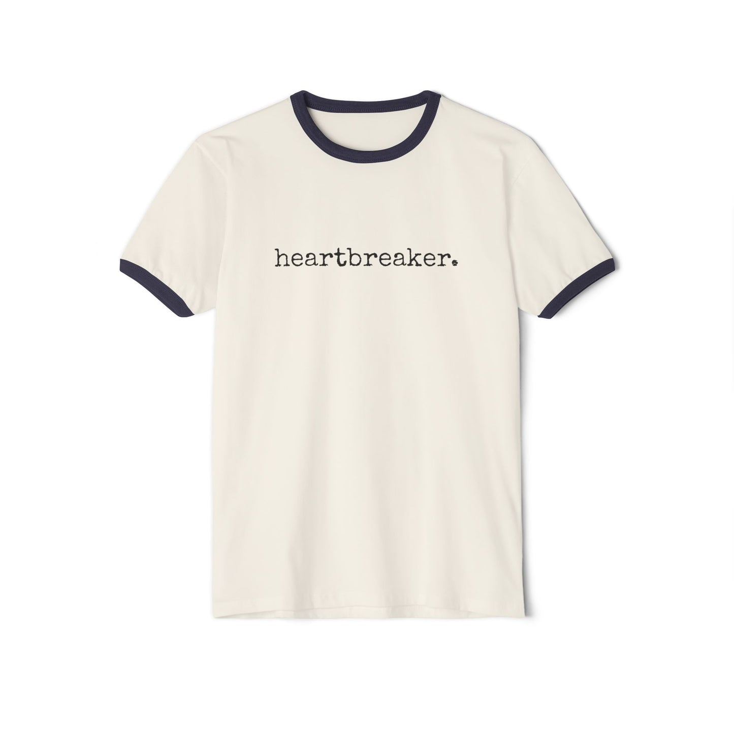 Heartbreaker. University Ringer Tee - (The One Word Collection)
