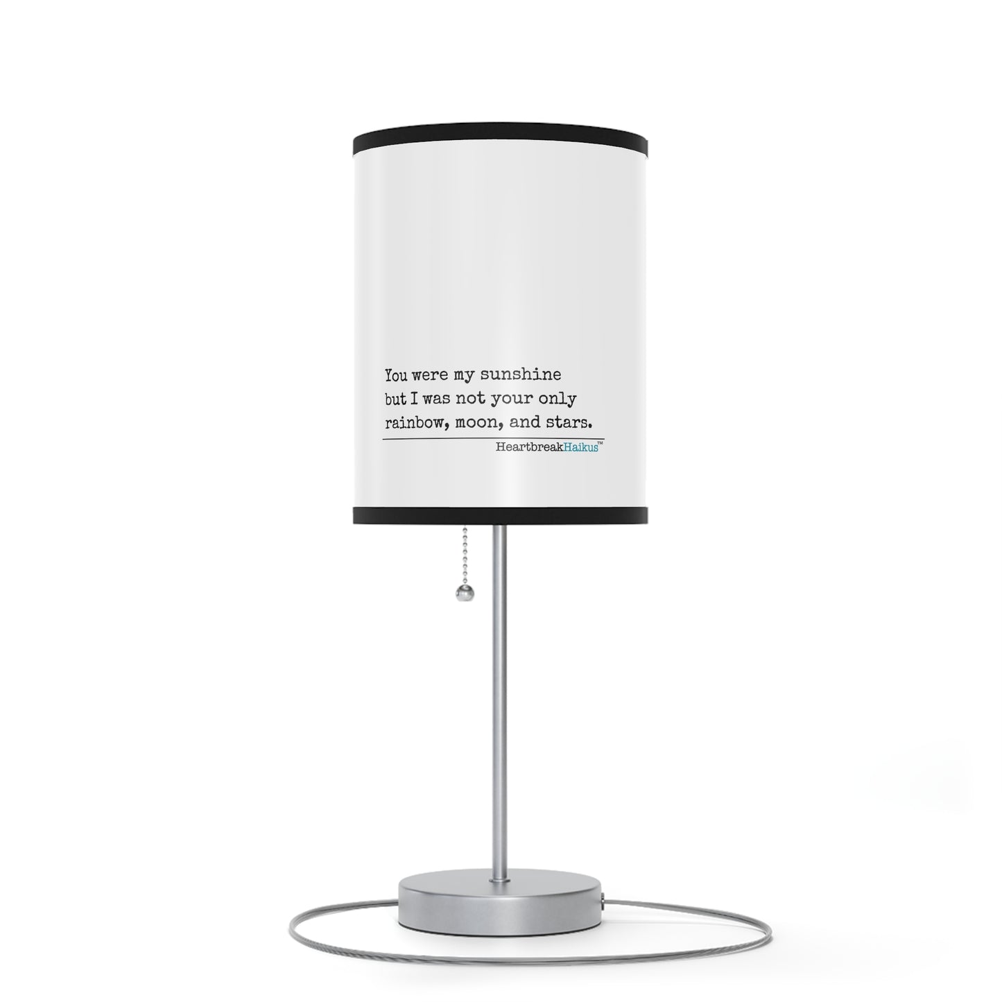 You Were My Sunshine Haiku - Modern Table Lamp (Summer 2025 Collection)
