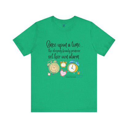 Sleeping Beauty's Alarm Haiku - Short Sleeve T-Shirt