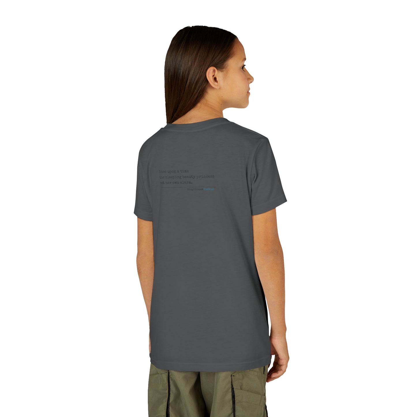 Sleeping Beauty's Alarm Haiku - Youth Short Sleeve Tee