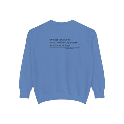 Luxurious comfort and style are what this unisex, garment-dyed sweatshirt is all about. It's made with 80% ring-spun cotton and 20% polyester and the fabric is 3-end garment-dyed, ring-spun, color-blast fleece with a 100% cotton face. Each sweatshirt come