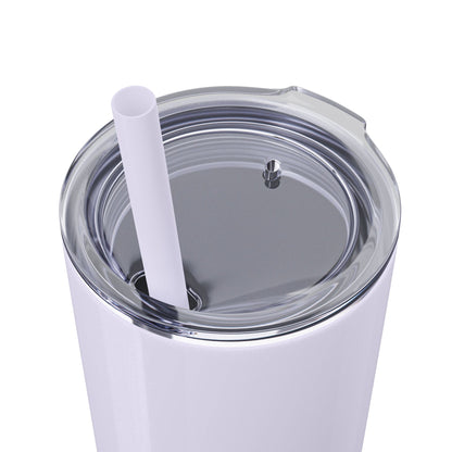 Sleeping Beauty's Alarm Haiku - Skinny Venti Tumbler with Eco-Friendly, Reusable, Matching Straw, 20oz