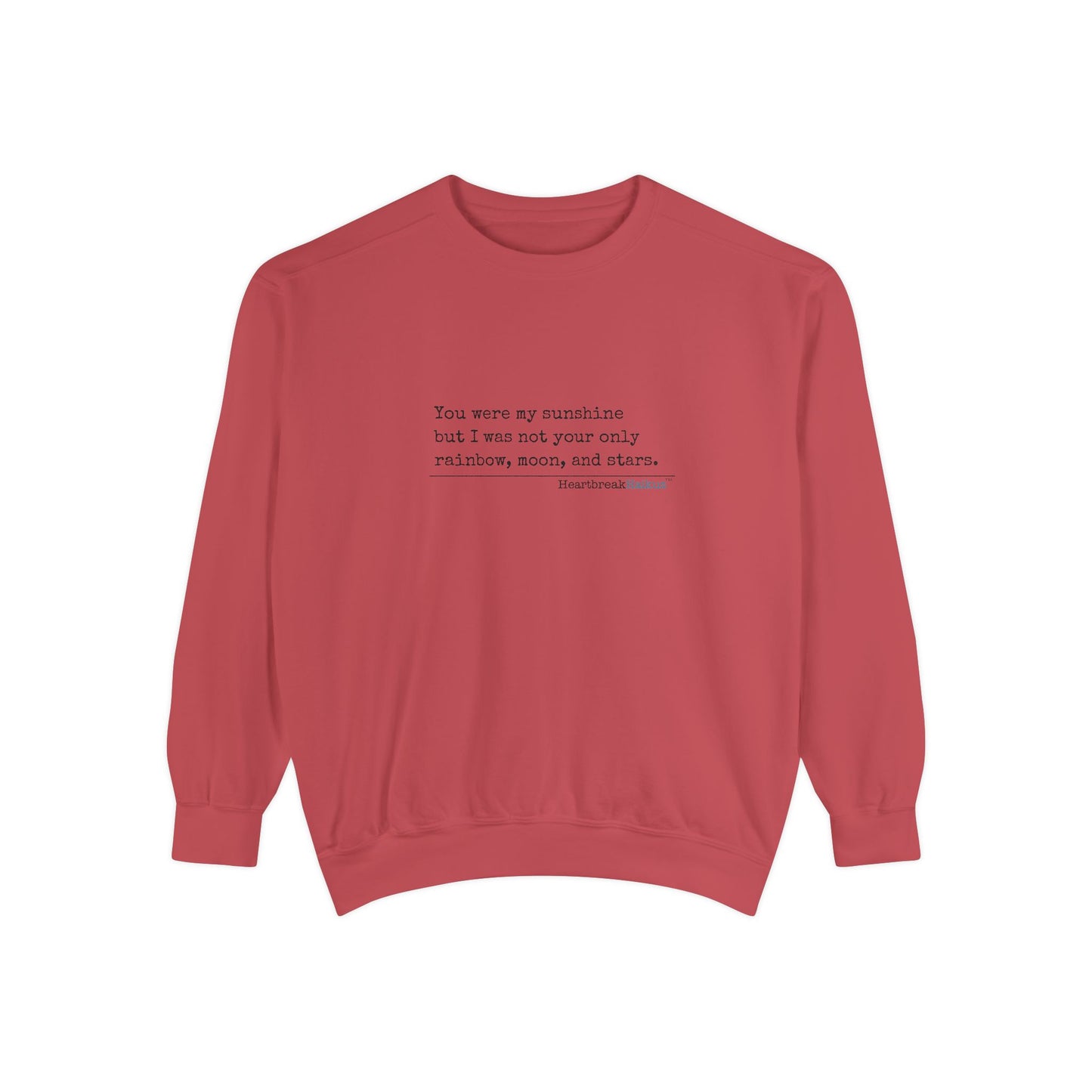 Luxurious comfort and style are what this unisex, garment-dyed sweatshirt is all about. It's made with 80% ring-spun cotton and 20% polyester and the fabric is 3-end garment-dyed, ring-spun, color-blast fleece with a 100% cotton face. Each sweatshirt come