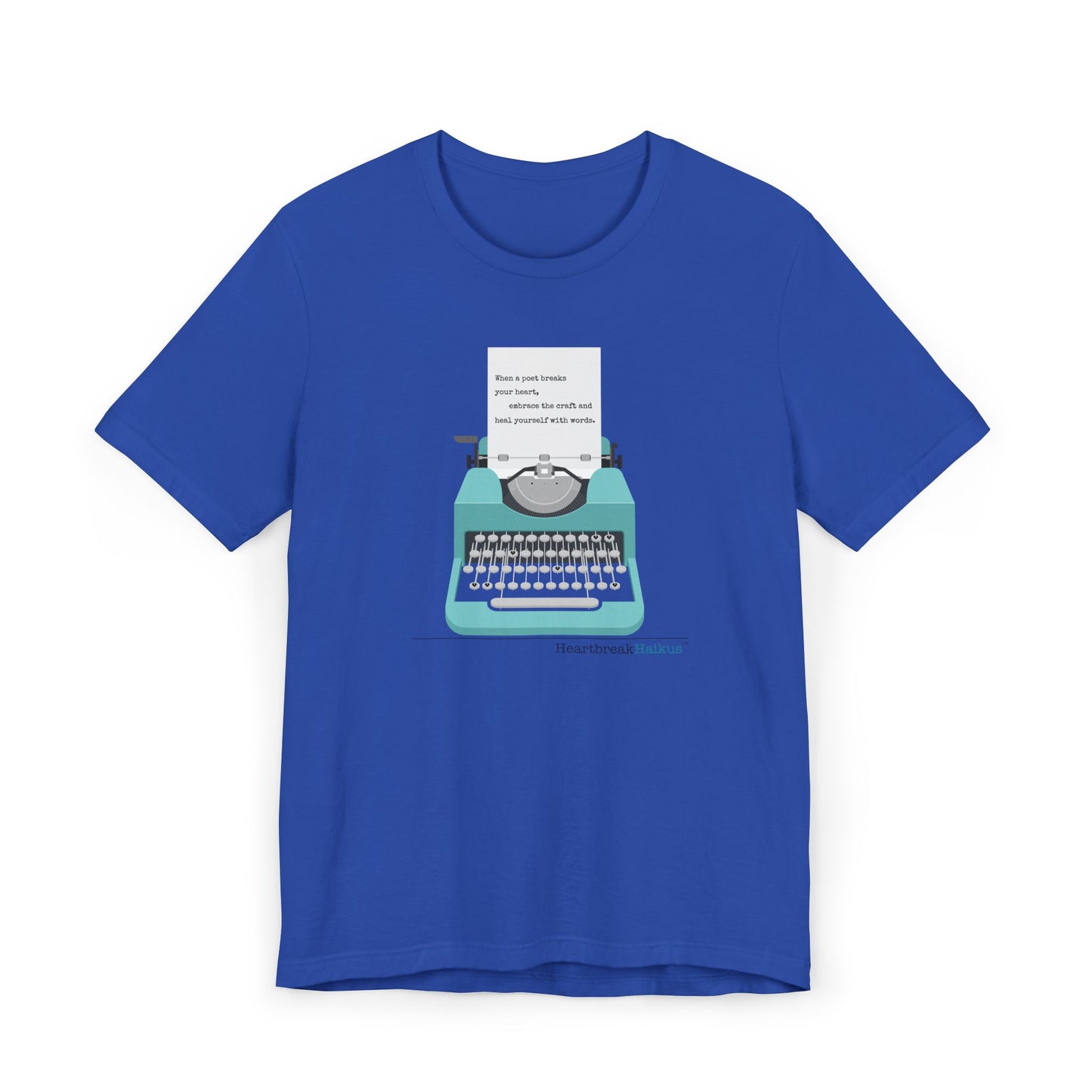 Heal Yourself with Words Haiku - Lightweight Jersey T-Shirt