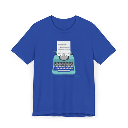 Heal Yourself with Words Haiku - Lightweight Jersey T-Shirt