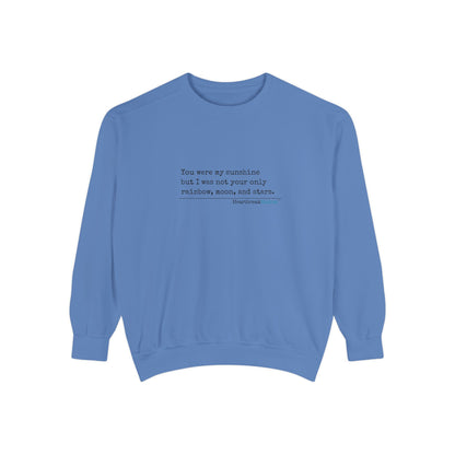 Luxurious comfort and style are what this unisex, garment-dyed sweatshirt is all about. It's made with 80% ring-spun cotton and 20% polyester and the fabric is 3-end garment-dyed, ring-spun, color-blast fleece with a 100% cotton face. Each sweatshirt come