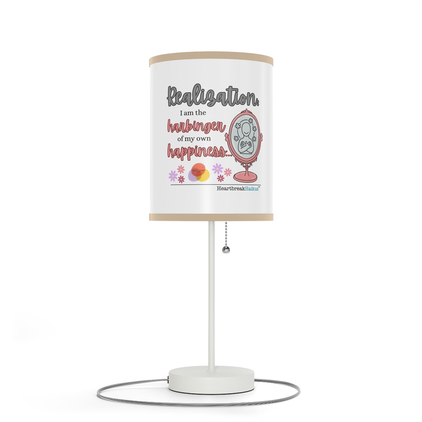 Harbinger of Happiness Haiku - Modern Table Lamp