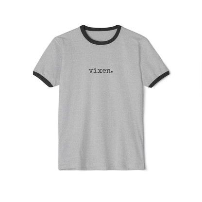 Vixen. University Ringer Tee - (The One Word Collection)