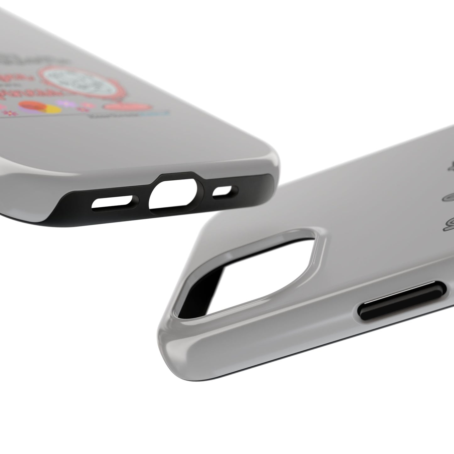 Harbinger of Happiness Tough Phone Cases (light grey)
