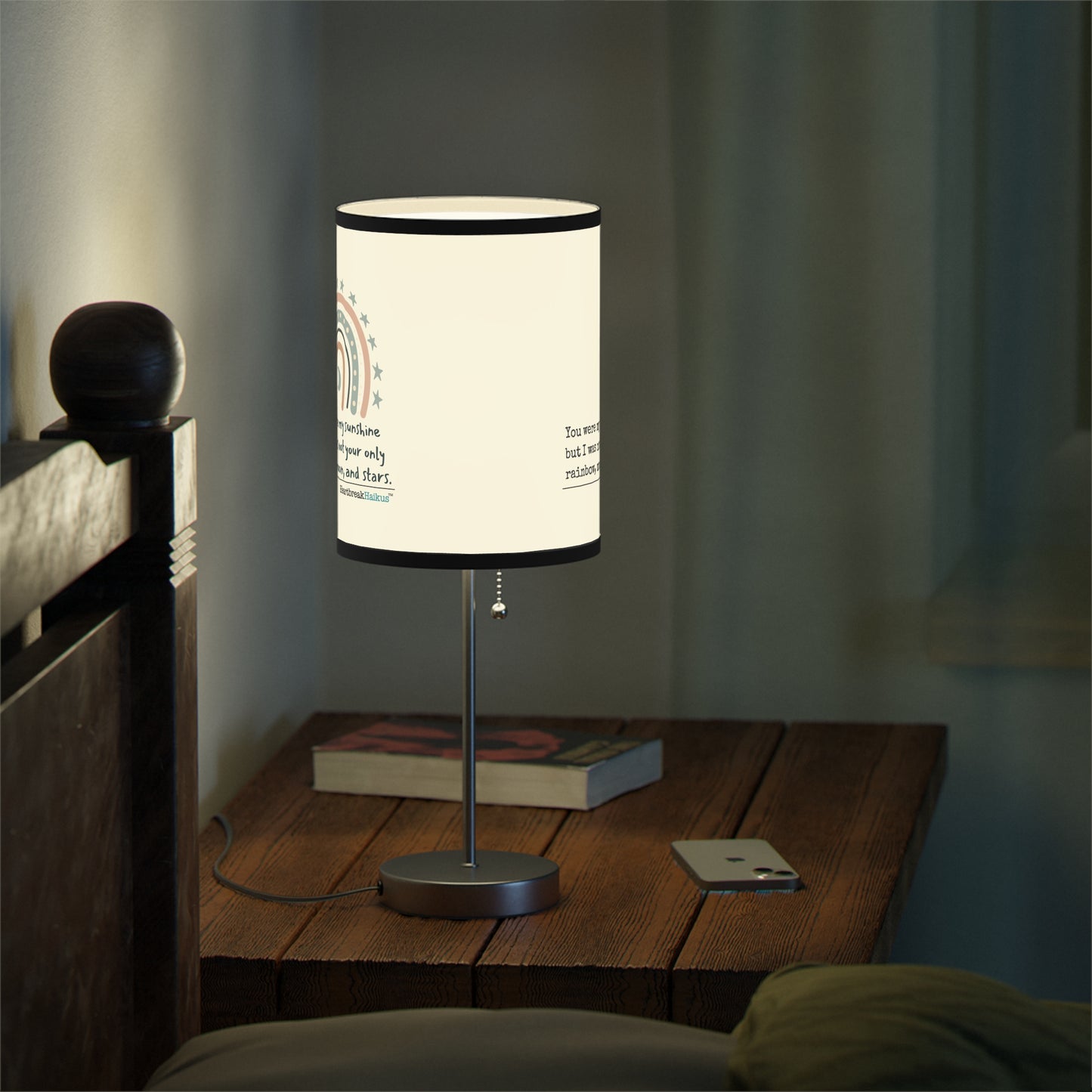 You Were My Sunshine Haiku - Modern Table Lamp (Summer 2025 Collection)
