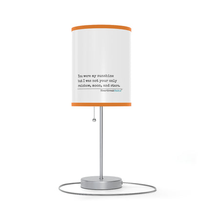 You Were My Sunshine Haiku - Modern Table Lamp
