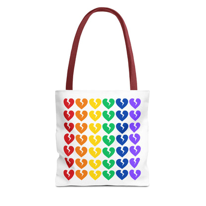 It's Not You/Me Haiku - Tote Bag (Rainbow Heartbreak Collection - Only Hearts Design)