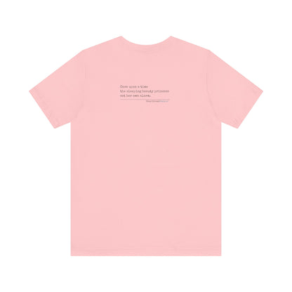 Sleeping Beauty's Alarm Haiku - Short Sleeve T-Shirt