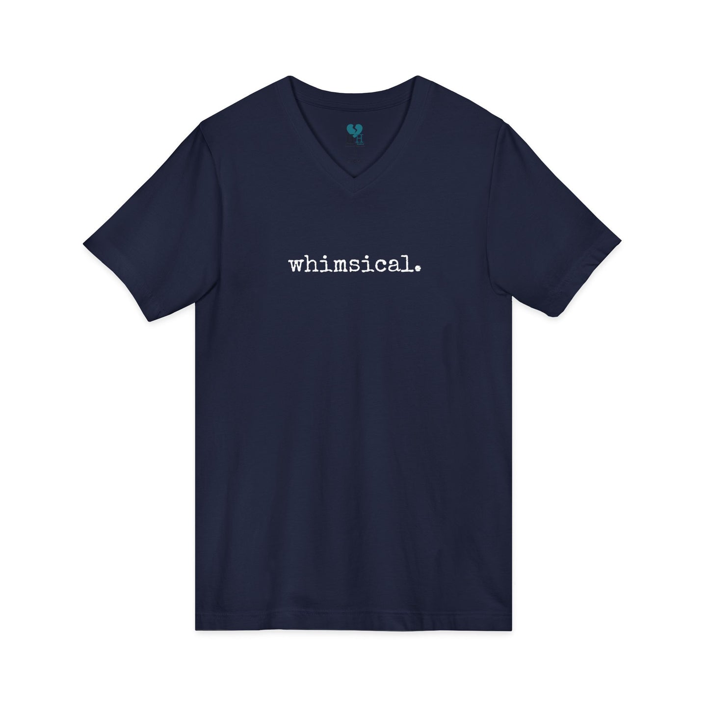Whimsical - Jersey Short Sleeve V-Neck T-Shirt (The One Word Collection)