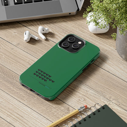 Hieroglyph Heartbreak Haiku Tough Phone Cases (evergreen)