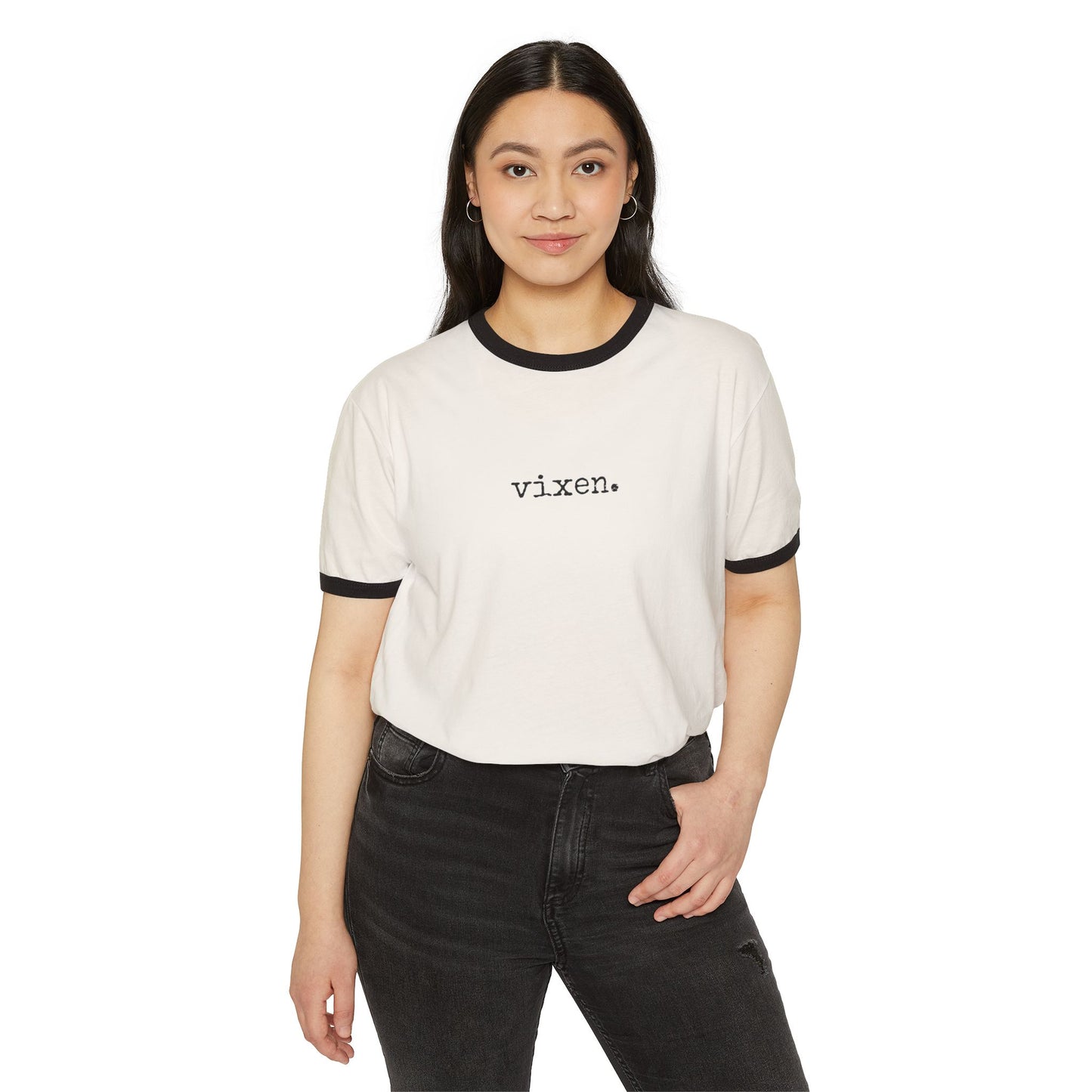 Vixen. University Ringer Tee - (The One Word Collection)