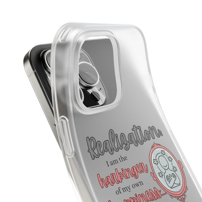 Harbinger of Happiness Haiku - Semi-Transparent Flexible iPhone Case
