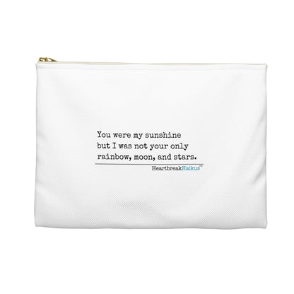You Were My Sunshine Haiku - Accessory Pouch (Summer 2025 collection)
