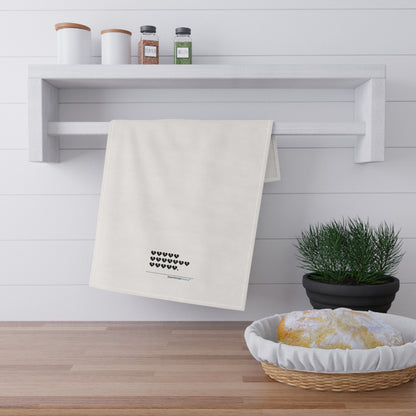 Hieroglyph Heartbreak Haiku - Kitchen Towel