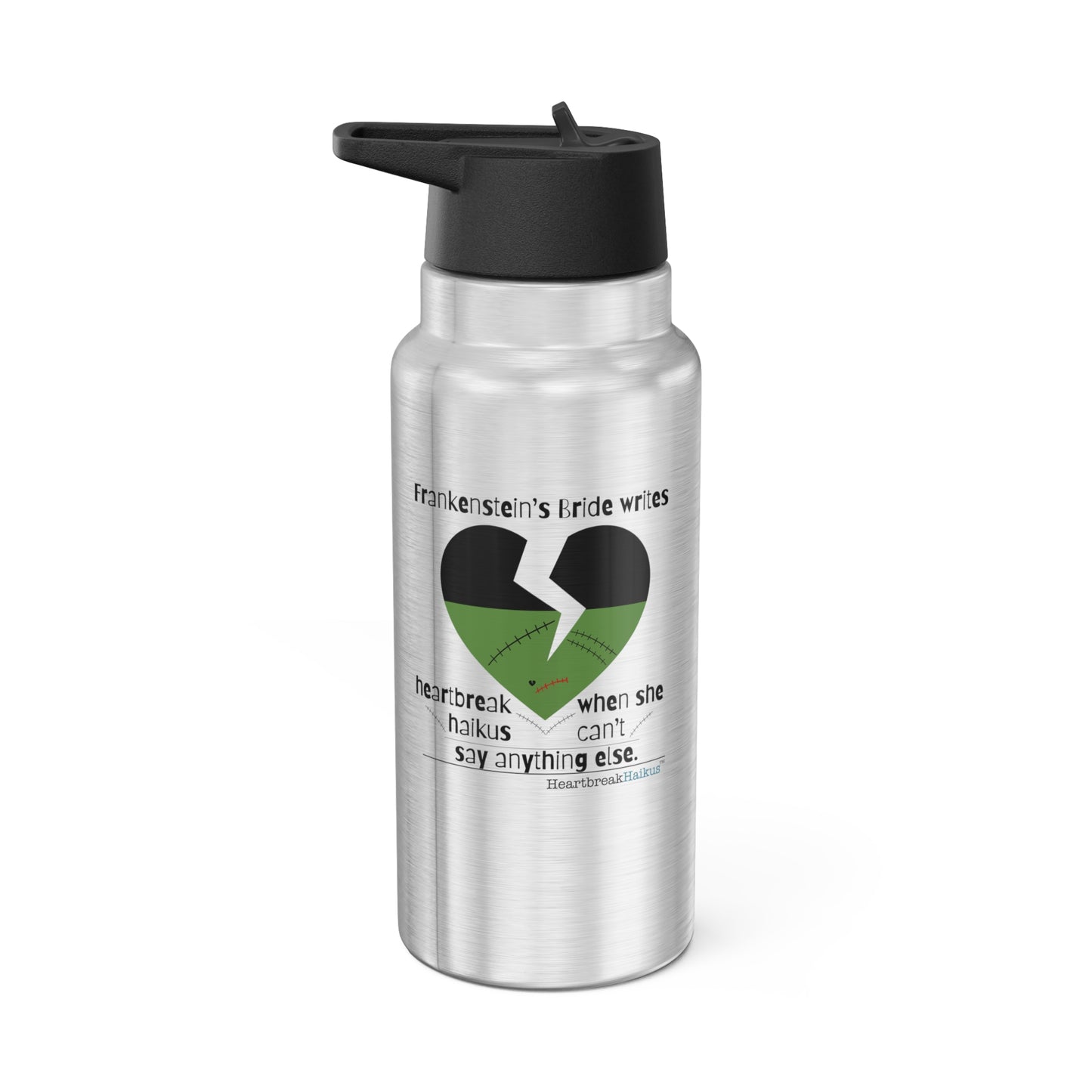 Frankenstein's Bride Writes Heartbreak Haikus - Frankenstein Haiku Collection - Gator Tumbler 32oz
