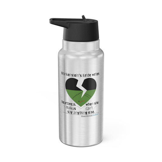Frankenstein's Bride Writes Heartbreak Haikus - Frankenstein Haiku Collection - Gator Tumbler 32oz