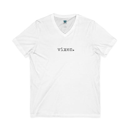 Vixen - Jersey Short Sleeve V-Neck Tee (The One Word Collection)