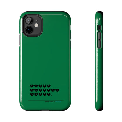 Hieroglyph Heartbreak Haiku Tough Phone Cases (evergreen)