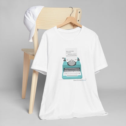 Heal Yourself with Words Haiku - Lightweight Jersey T-Shirt