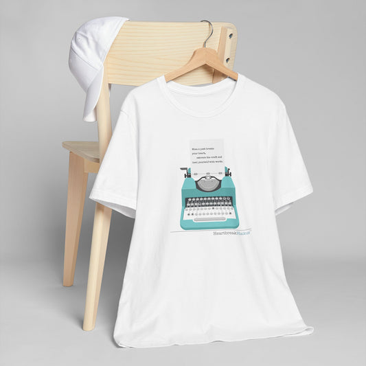 Heal Yourself with Words Haiku - Lightweight Jersey T-Shirt