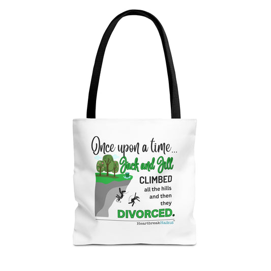 Jack and Jill Divorced - Tote Bag (Dual-sided print)