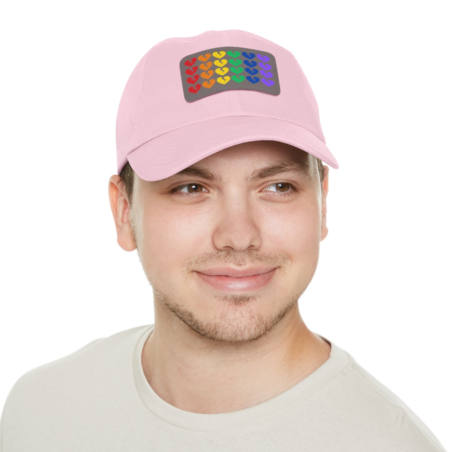Only Hearts - Adjustable Baseball Cap (Rainbow Hearts Collection)