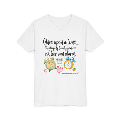 Sleeping Beauty's Alarm Haiku - Youth Short Sleeve Tee