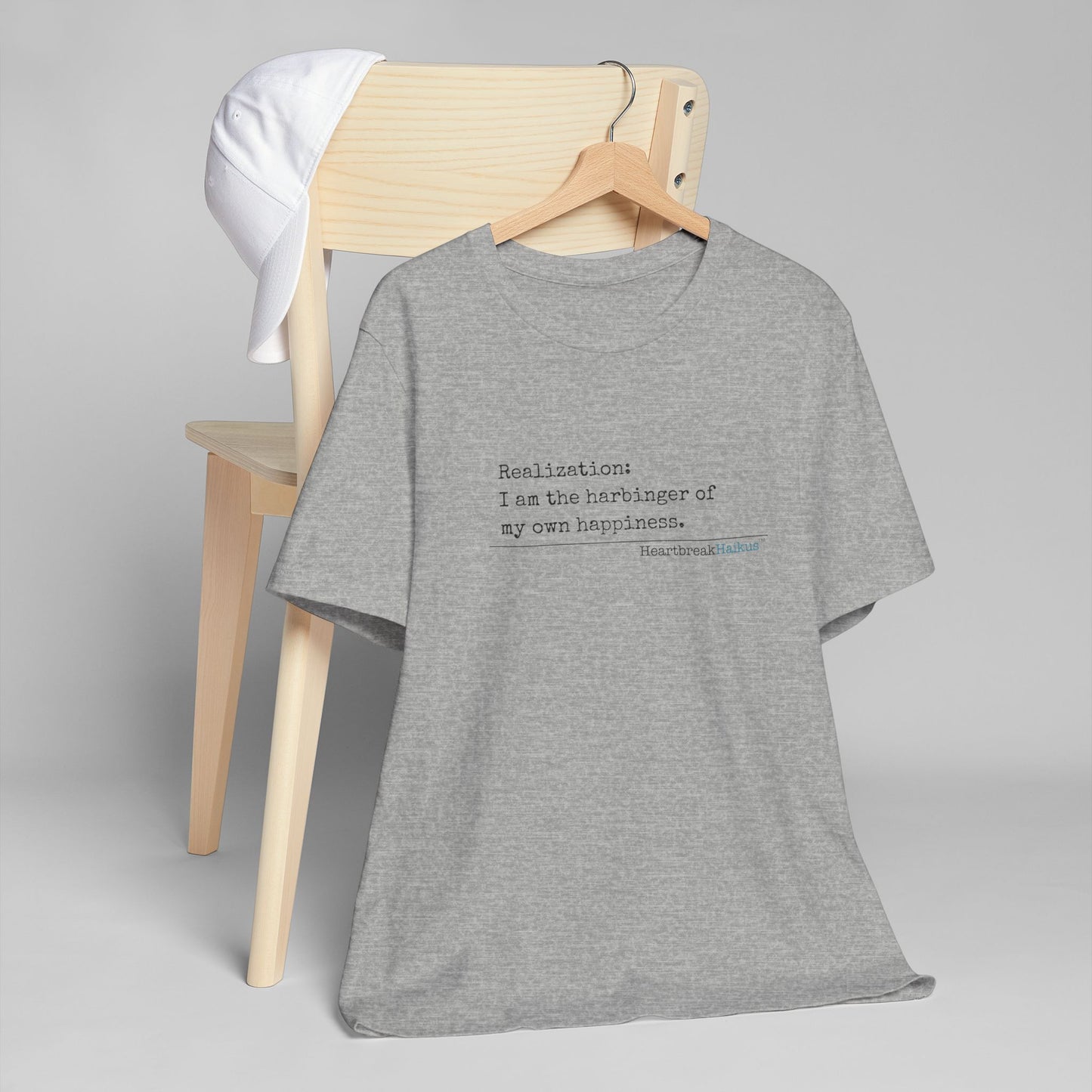 This classic unisex jersey short sleeve tee fits like a well-loved favorite. Soft cotton and quality print make users fall in love with it over and over again. These t-shirts have-ribbed knit collars to bolster shaping. The shoulders are tapered for a bet