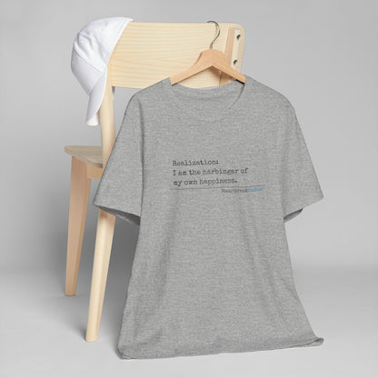This classic unisex jersey short sleeve tee fits like a well-loved favorite. Soft cotton and quality print make users fall in love with it over and over again. These t-shirts have-ribbed knit collars to bolster shaping. The shoulders are tapered for a bet