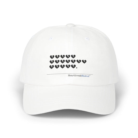 Hieroglyph Heartbreak Haiku - Classic Adjustable Cap (Only Hearts Collection)