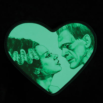 The Frankensteins - Glow in the Dark Heart-Shaped Wristlet