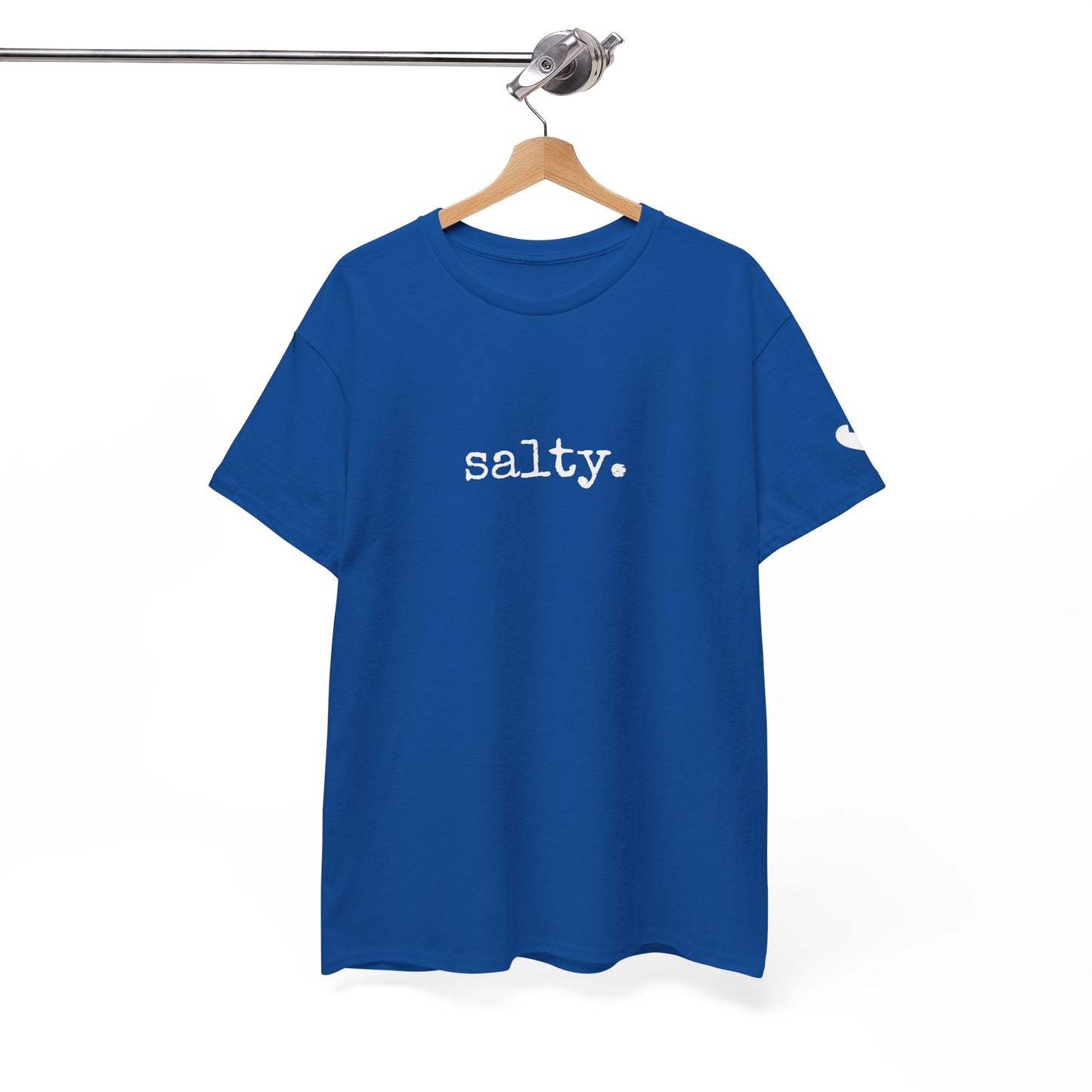 Salty. Graphic Tee — Minimalist T-Shirt (The One Word Collection)
