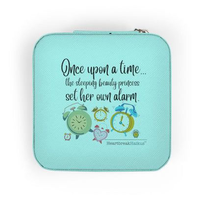 Sleeping Beauty's Alarm Haiku - Charming Jewelry Organizer and Travel Case