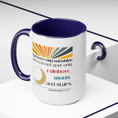 You Were My Sunshine Haiku - Two-Tone, Coffee Mug, 15oz - Dual-Sided Printing