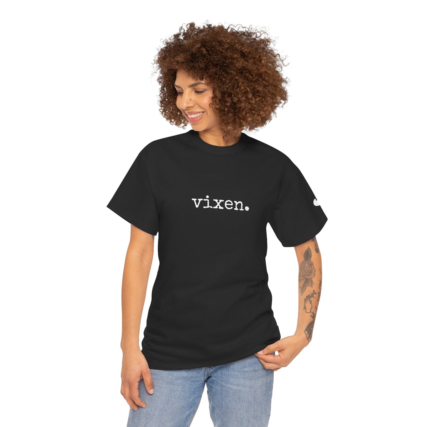 Vixen. Graphic Tee — Minimalist T-Shirt (The One Word Collection)