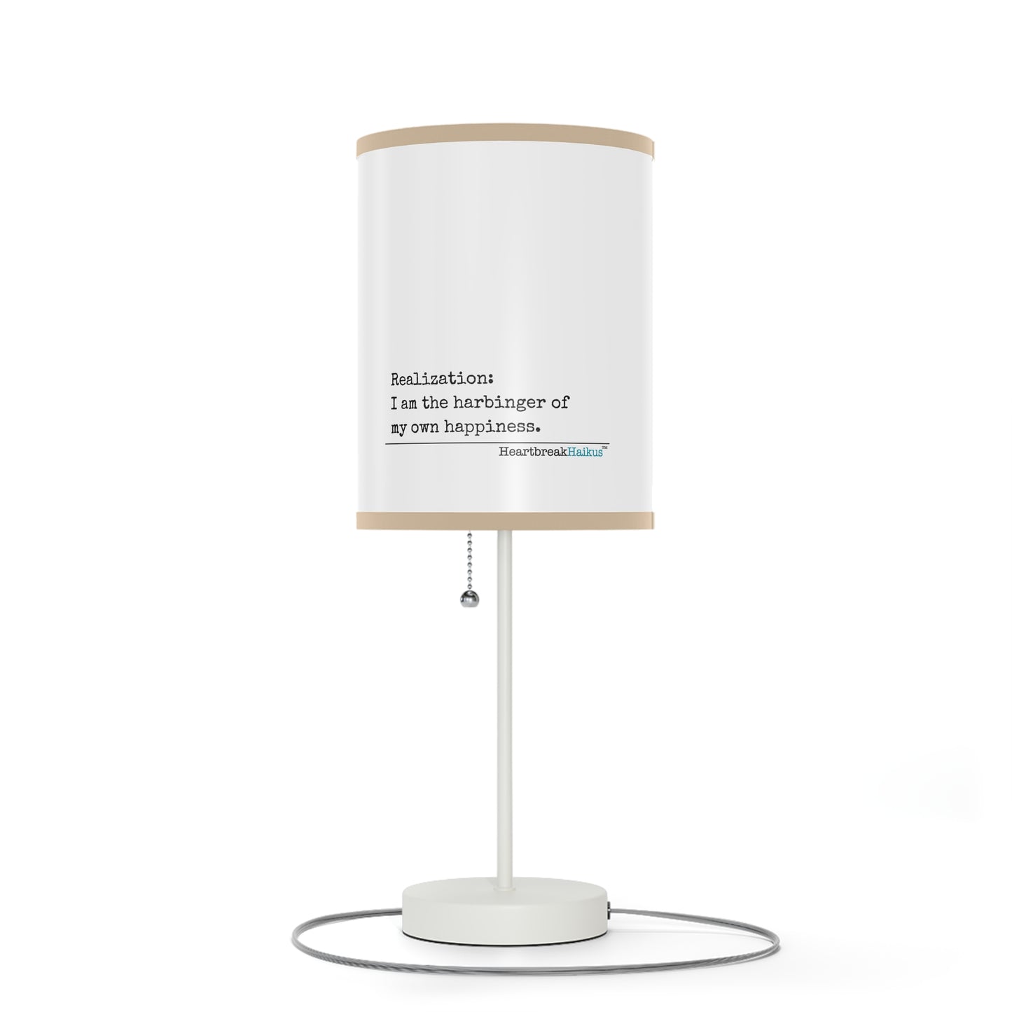 Harbinger of Happiness Haiku - Modern Table Lamp