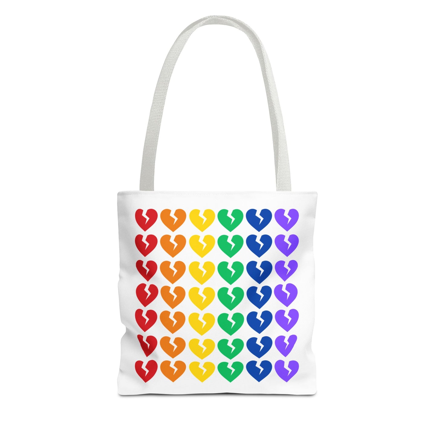 It's Not You/Me Haiku - Tote Bag (Rainbow Heartbreak Collection - Only Hearts Design)
