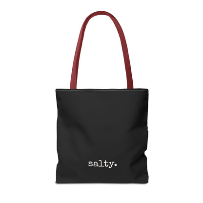 Salty. Heartbreaker. Heavy-Duty Tote Bag (The One Word Collection)