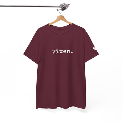 Vixen. Graphic Tee — Minimalist T-Shirt (The One Word Collection)